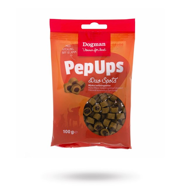 Dogman PepUps Duo Spots 100g