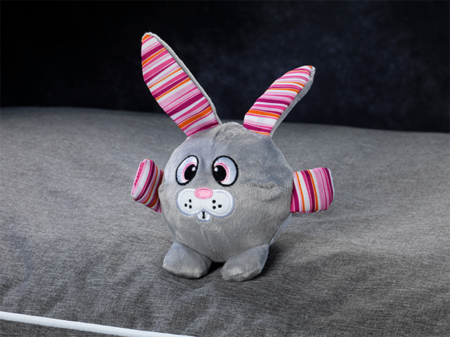 Dogman Rabbe Ball Grå 15 cm