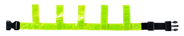 Dogman Reflekshalsbånd med Flapper Gul