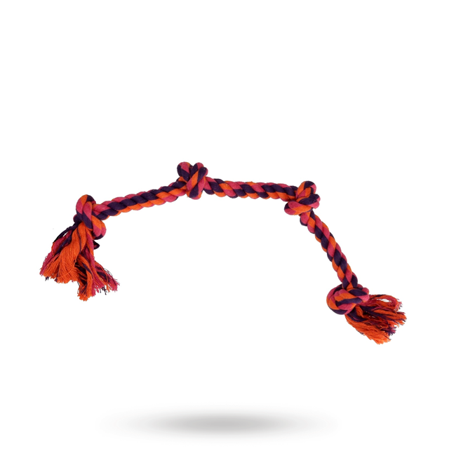 Dogman Tauleke med Fire Knuter Oransje