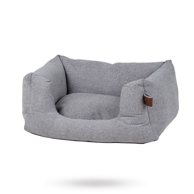 Fantail Snooze Ortopedisk Hundeseng - Nut Grey