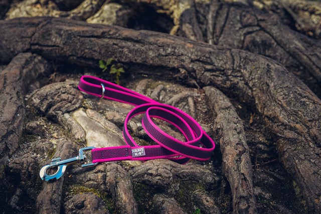 K9 Super-Grip Kobbel Rosa/Grå 20 mm