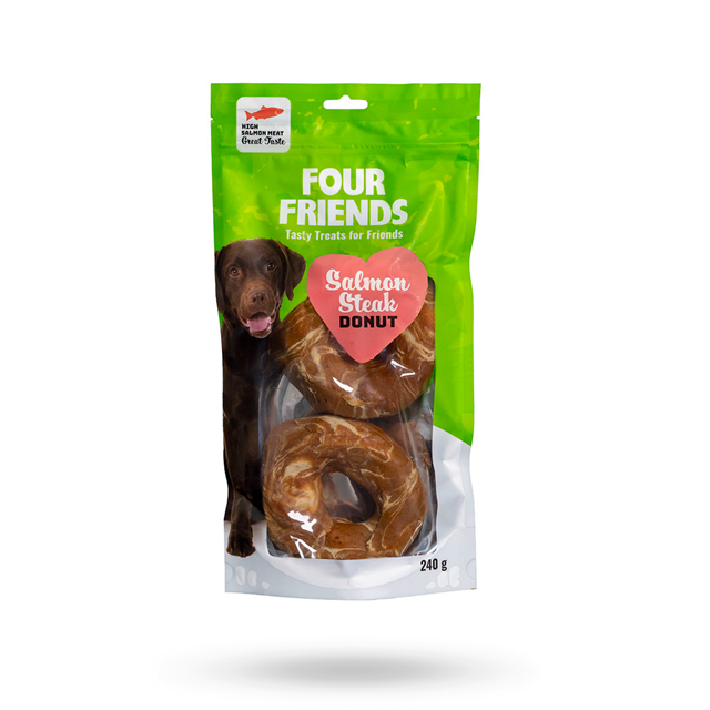 Fourfriends Salmon Steak Donut 2-pack
