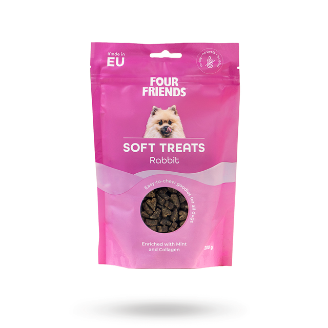 FourFriends Soft Treats Rabbit 200g