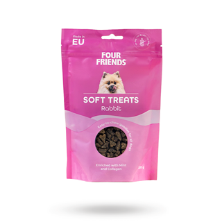Fourfriends Soft Treats Rabbit 200g