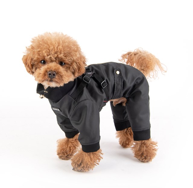 GARNET Black - Hundeoverall