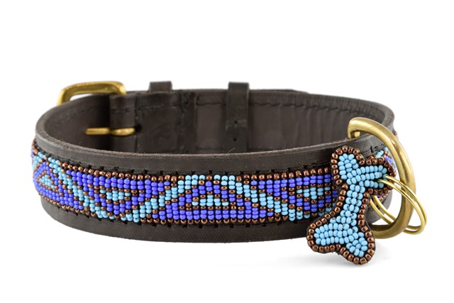 Halsbånd Kabaka Blue