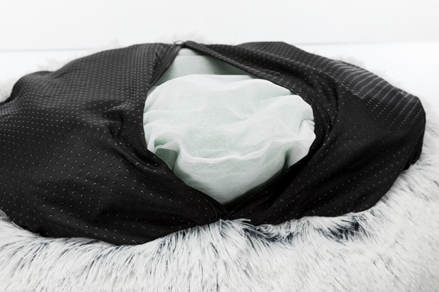 Harvey Hundeseng ø60 - Hvit/Svart