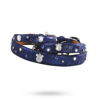 Paws And Sprinkles Halsbånd Mørkeblå