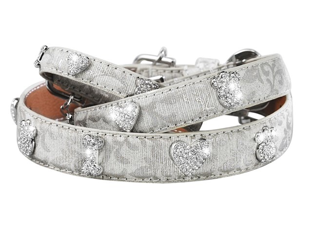 I Love Paw Halsbånd Hvit