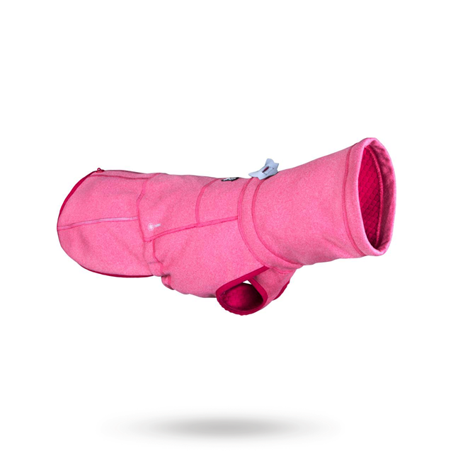 WARMING MIDLAYER ECO DOG JACKET - Beetroot