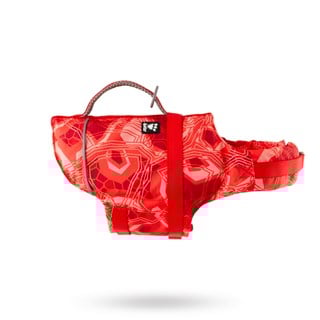 Hurtta Life Savior Hundeflytevest Eco Coral Camo