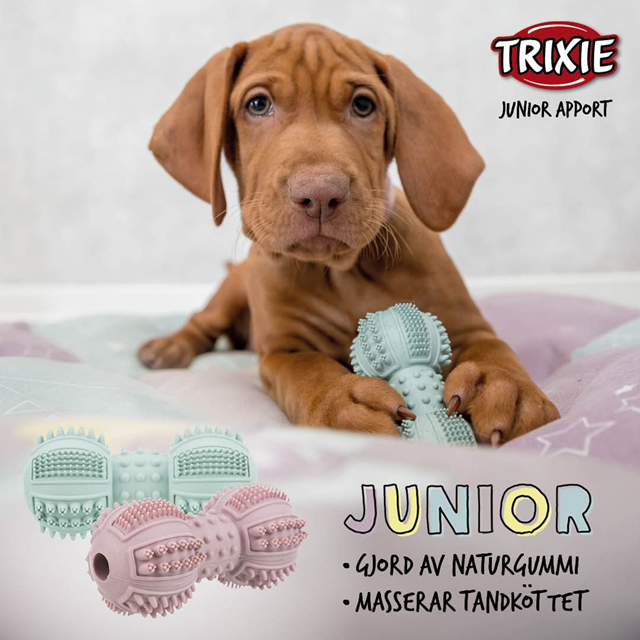 Junior Apportleketøy Naturgummi 9 cm