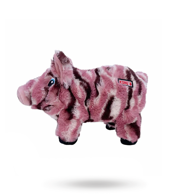 Kong Low Stuff Stripes Pig