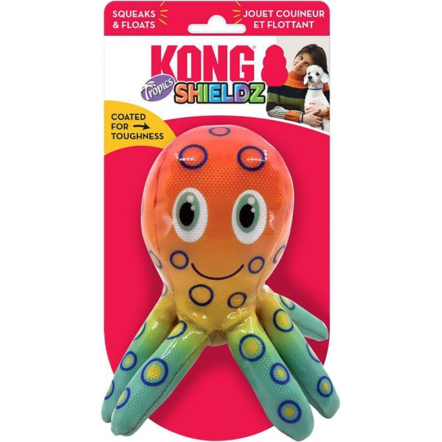 Kong Shields Tropics Octopus - Flytende hundeleke
