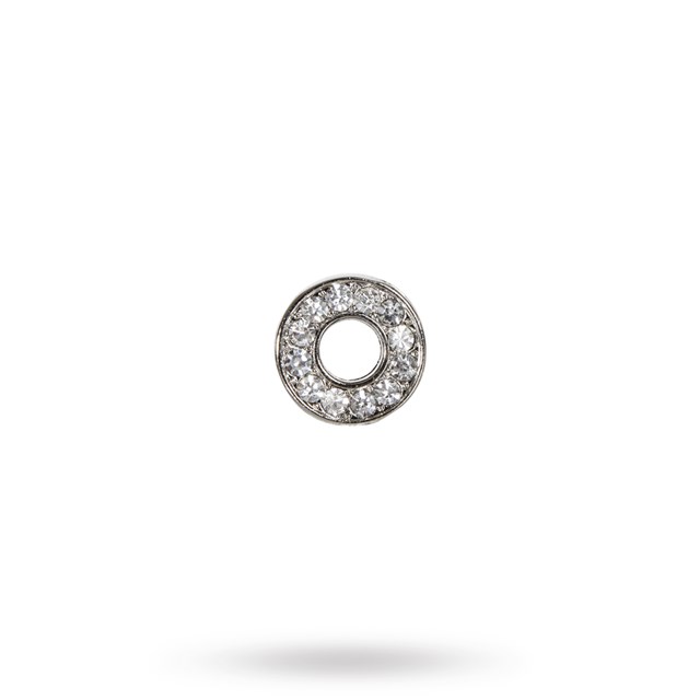 Rhinestone Crystal Letters O