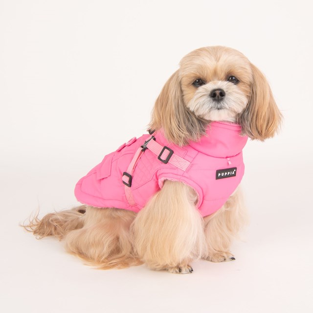 Mountaineer II Pink - Fôret Hundedekken med Integrert Sele