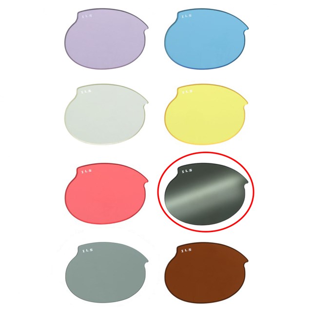Doggles ILS 2 Replacement Lens - Smoke Flash - Erstatningslinser - Medium