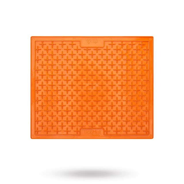 Lickimat Buddy Hundeskål/Slikkematte Oransje 30,5x25,5 cm