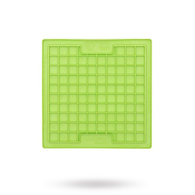 Lickimat Playdate GRØNN 20x20 cm HUNDESKÅL/SLIKKEMATTE