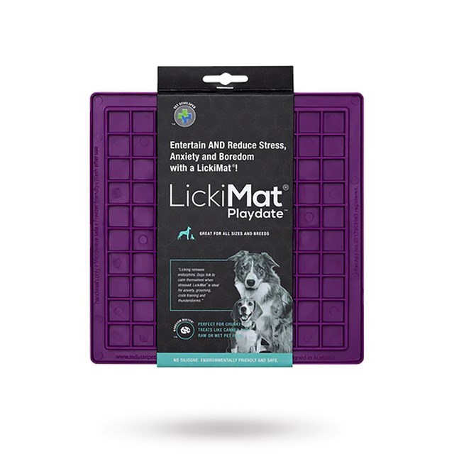 Lickimat Playdate Purple 20x20 cm