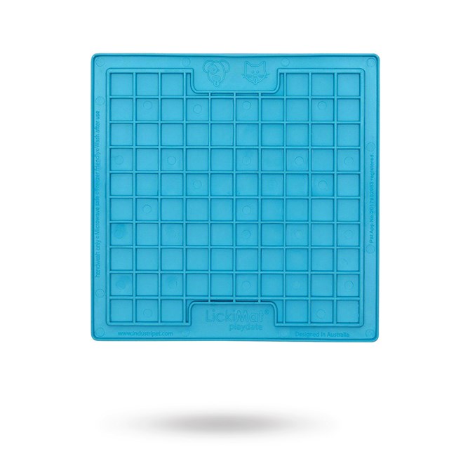 Lickimat Playdate light blue 20x20 cm