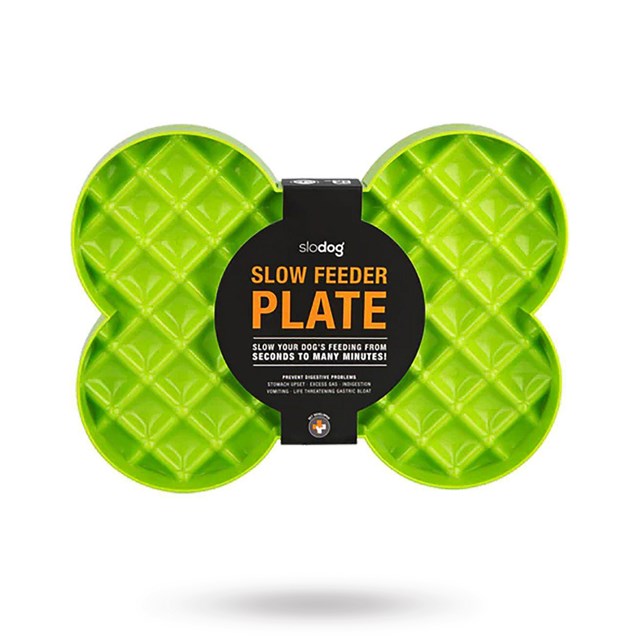 Lickimat Slow Feeder SloDog - Grønn