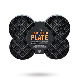 Lickimat Slow Feeder Slodog - Svart