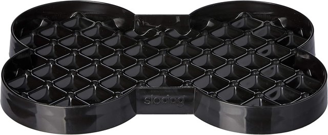 Lickimat Slow Feeder SloDog - Svart