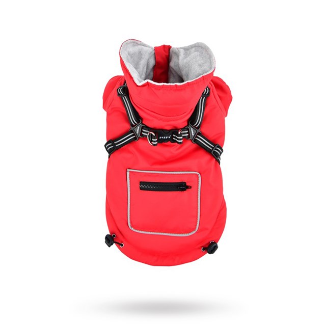 Mallory Red - Hundedekken med Integrert Sele