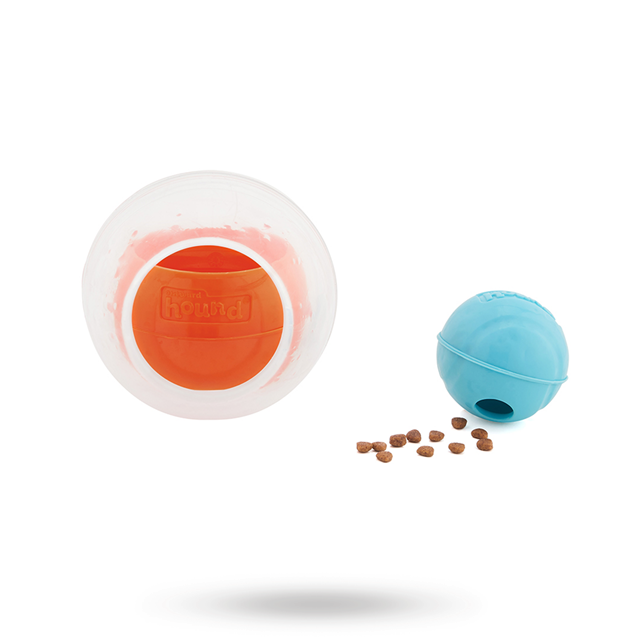 Nina Ottosson Dog Topsy Treat Ball Orange