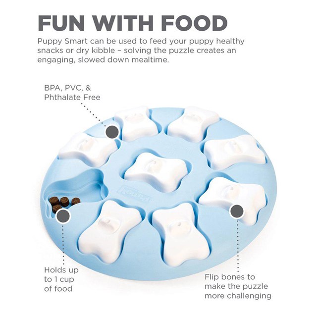 Nina Ottosson Puppy Smart Blå