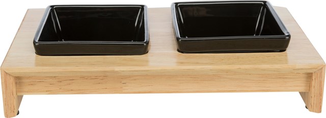 Bowl Set, ceramic/wood