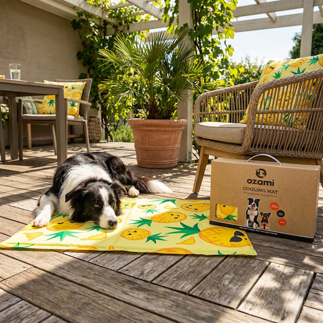 Ozami Cooling Mat Kjølematte - Pineapple