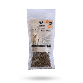 Ozami Dog Snack Fish Cubes 100g