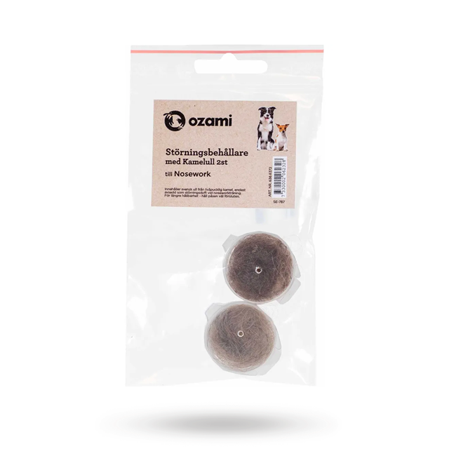 Ozami Nosework 2 stk Forstyrrelsesbeholdere – Svensk Kamelull