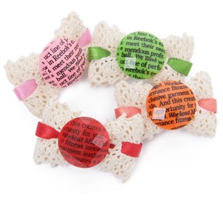 Cotted Boucle Hårpynt