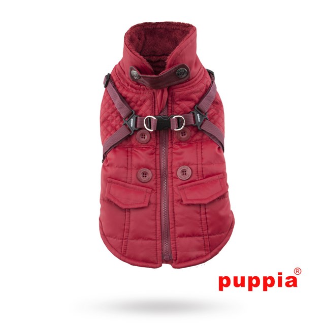 WILKES Red - Hundedekken med Integrert Sele