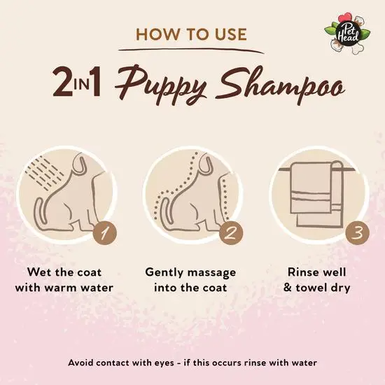 Pet Head 2 in 1 Furst Bath Valpsjampo 300 ml