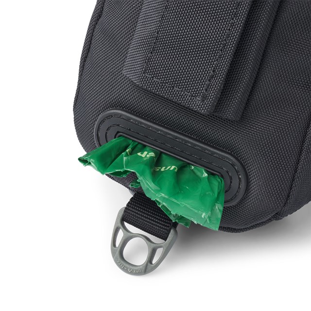 Pouch Organizer Leash Bag Black