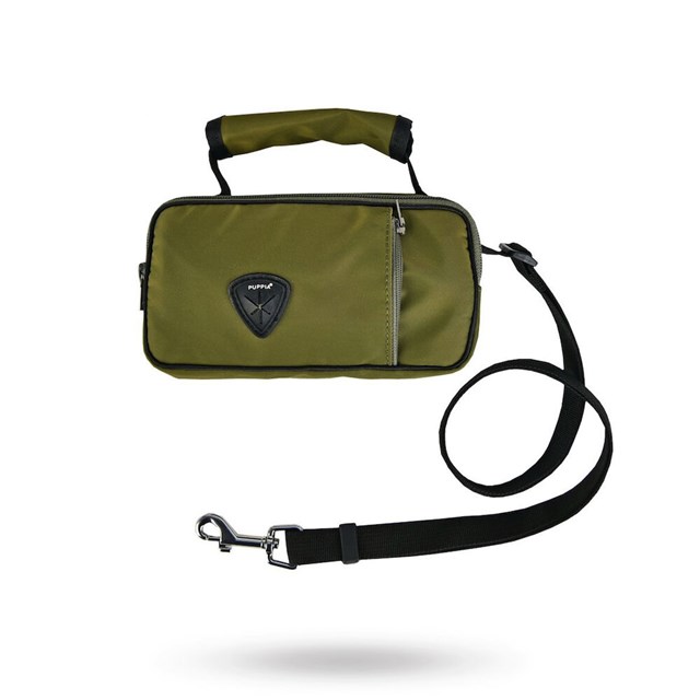 ASHTON HUNDEKOBBEL MED VESKE - Khaki