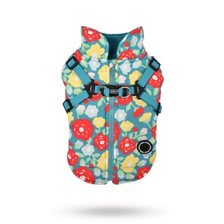 Alyssa Aqua - Hundedekken Med Integrert Sele