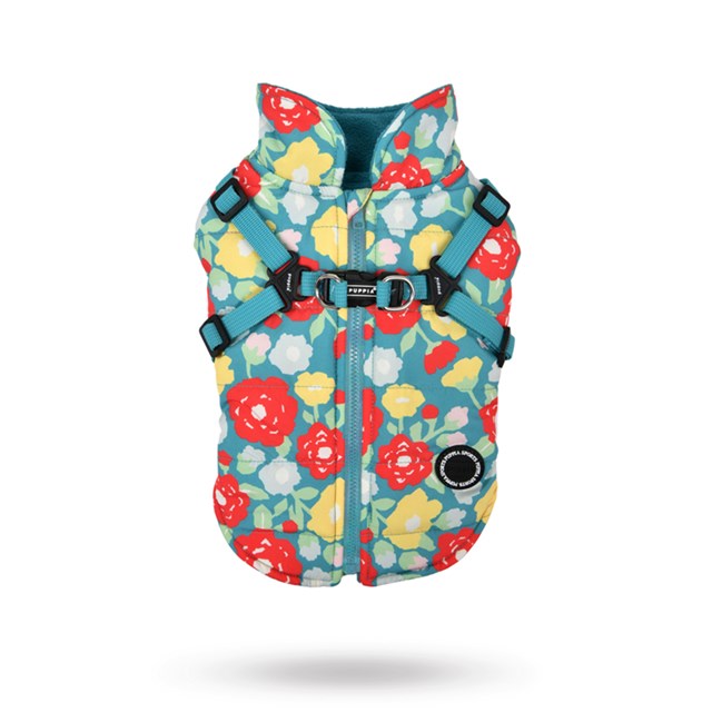 Alyssa Aqua - Hundedekken med integrert sele