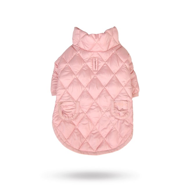 Cotton Candy Hundejakke - Rosa