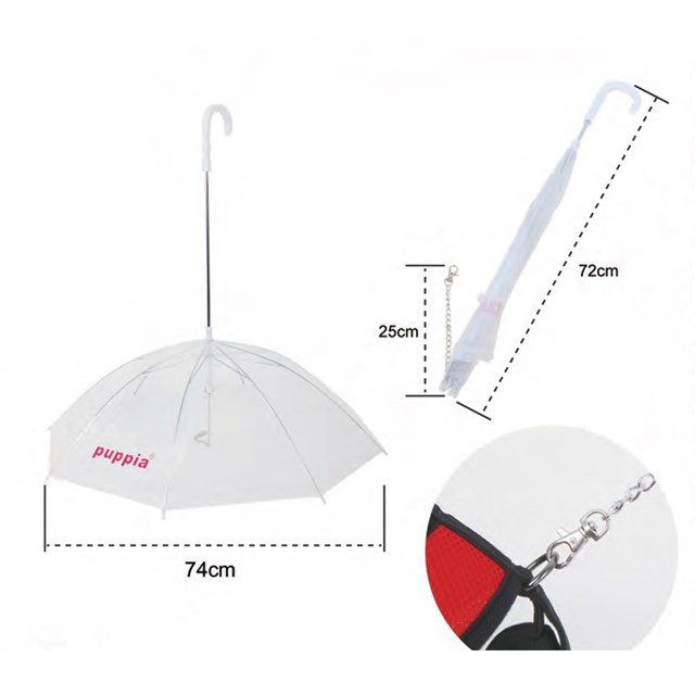 Umbrella - Praktisk Hundeparaply