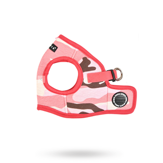 Puppia Lance Hundesele - Pink Camo
