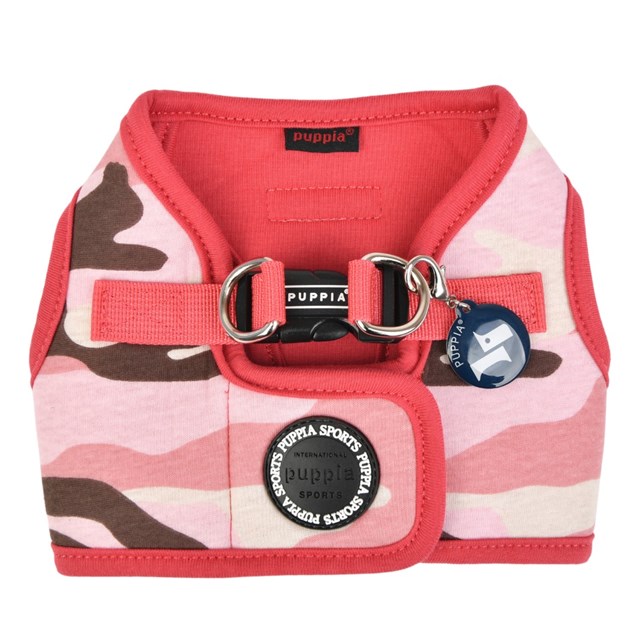 Puppia Lance Hundesele - Pink Camo