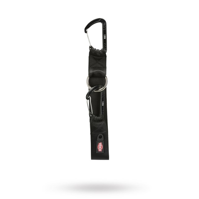 Universalfeste til bilsele 30 cm/38 mm - Svart