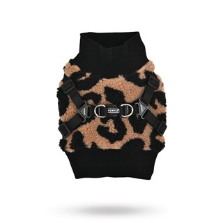 Serval Beige - Hundegenser Med Integrert Sele