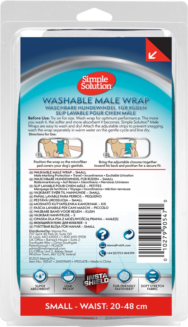 Washable Male Wrap